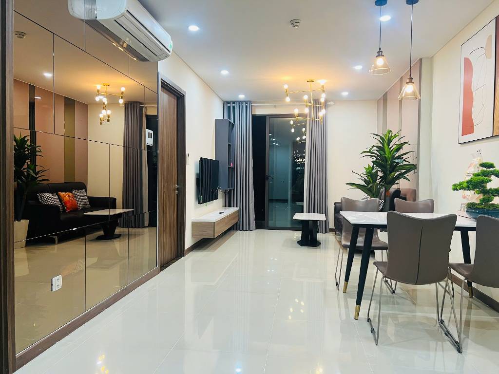 Phòng khách của Căn hộ chung cư Cho thuê tại Hà Đô Centrosa Garden