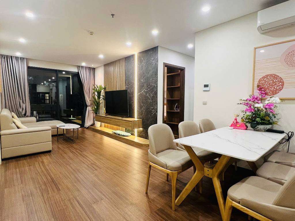 Phòng khách của Căn hộ chung cư Cho thuê tại Hà Đô Centrosa Garden