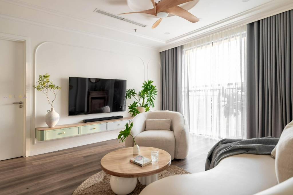 Phòng khách của Căn hộ chung cư Cho thuê tại Celadon City