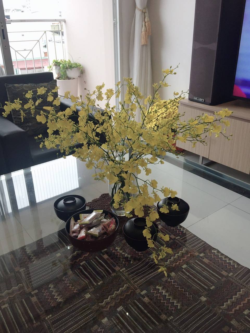 Phòng khách của Căn hộ chung cư Bán tại Valéo Đầm Sen