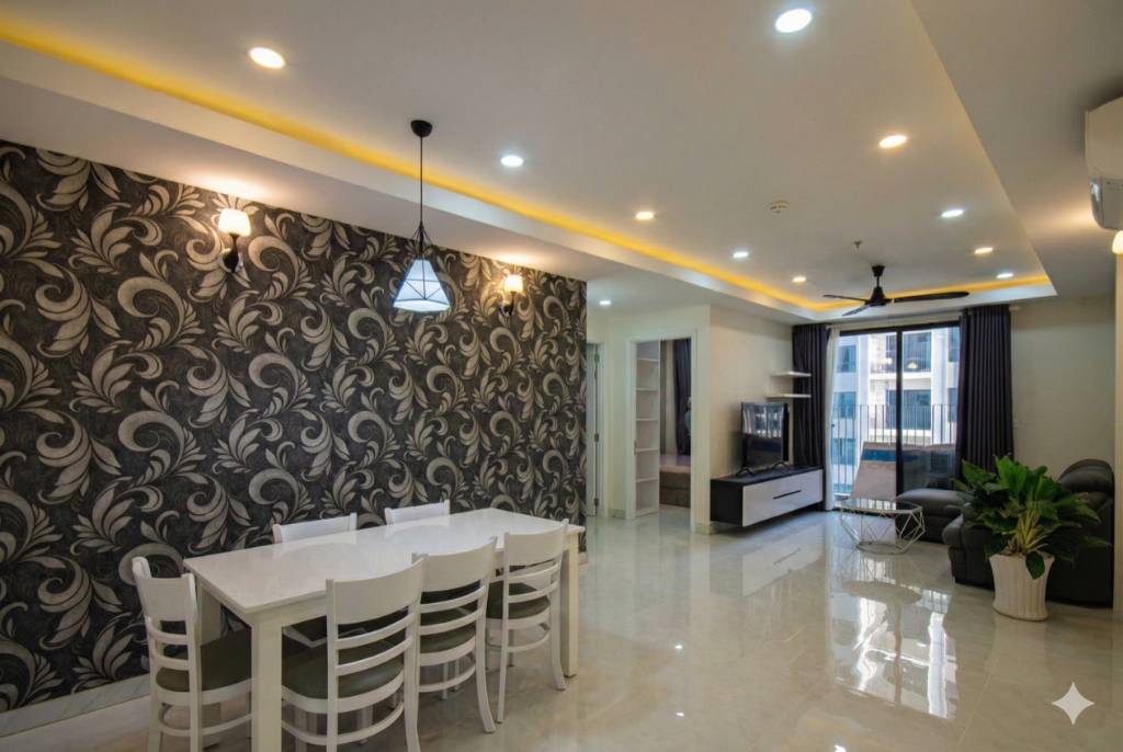 Phòng khách của Căn hộ chung cư Cho thuê tại Hà Đô Centrosa Garden