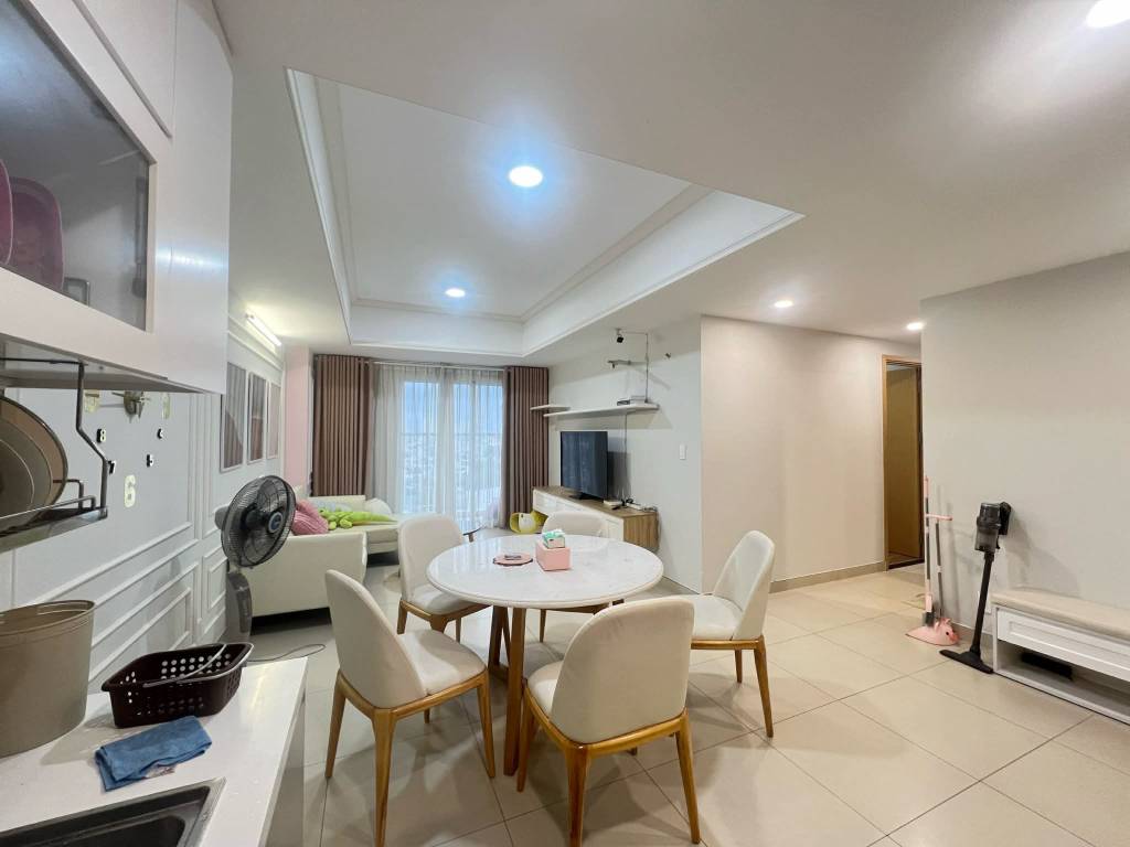 Phòng khách của Căn hộ chung cư Cho thuê tại Carillon 7