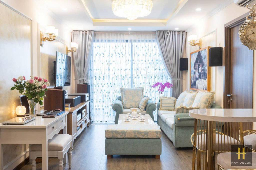 Phòng khách của Căn hộ chung cư Cho thuê tại Hà Đô Centrosa Garden