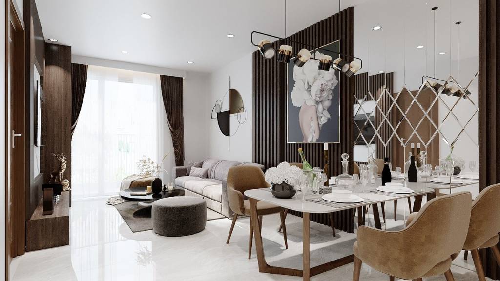 Phòng khách của Căn hộ chung cư Bán tại Hà Đô Centrosa Garden