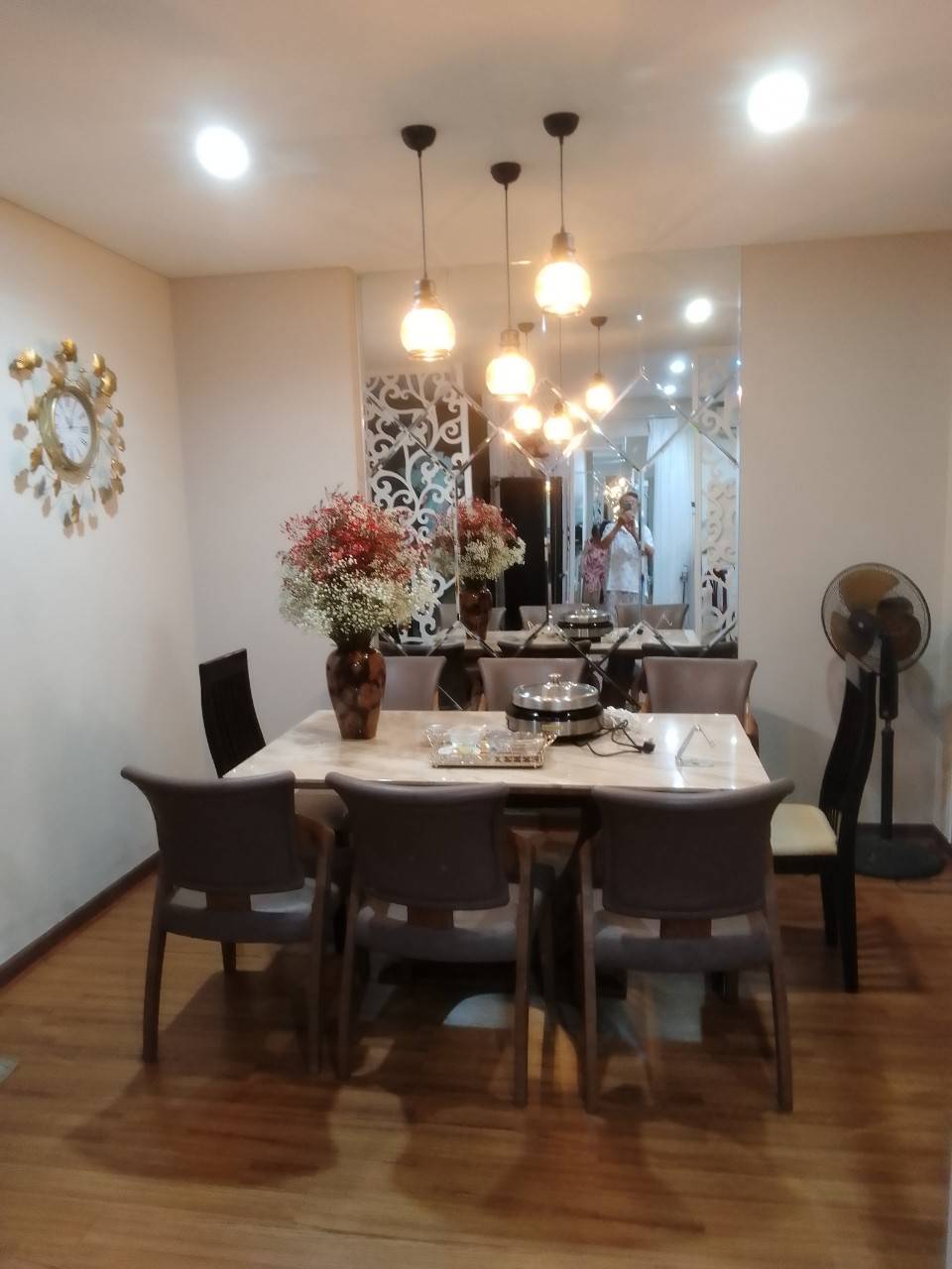 Phòng khách của Căn hộ chung cư Cho thuê tại Hà Đô Centrosa Garden