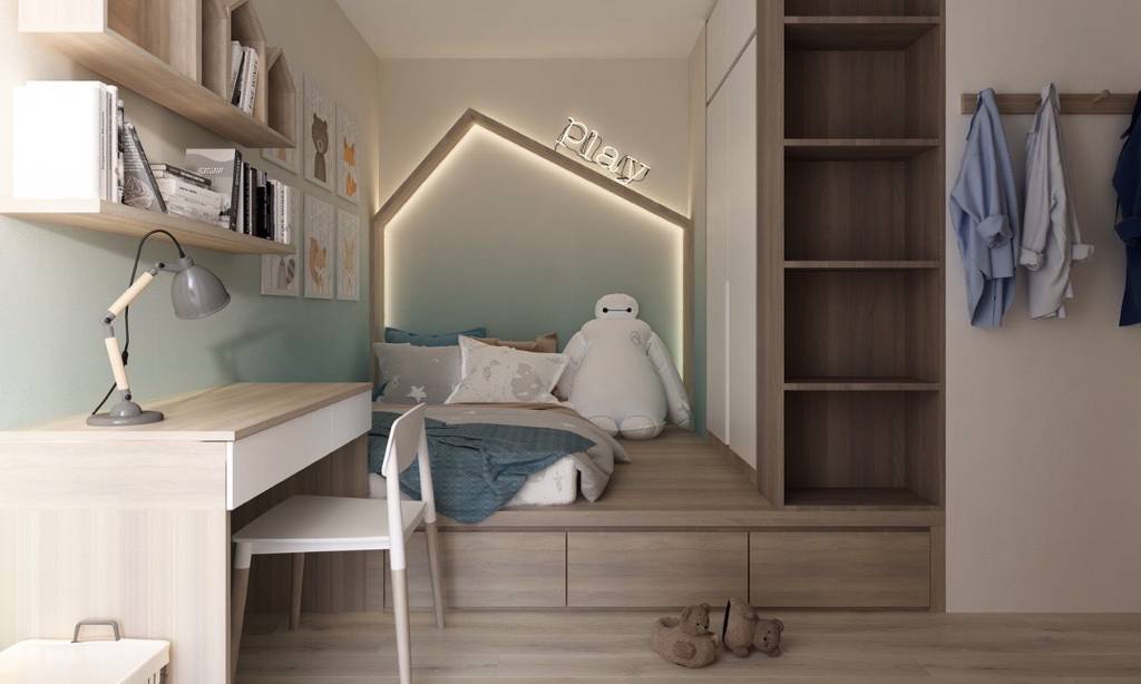 Cho thuê Căn hộ chung cư tại Richstar Residence - 1 phòng ngủ, 53m²