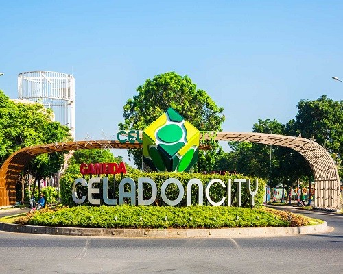 Cổng chào dự án Celadon City