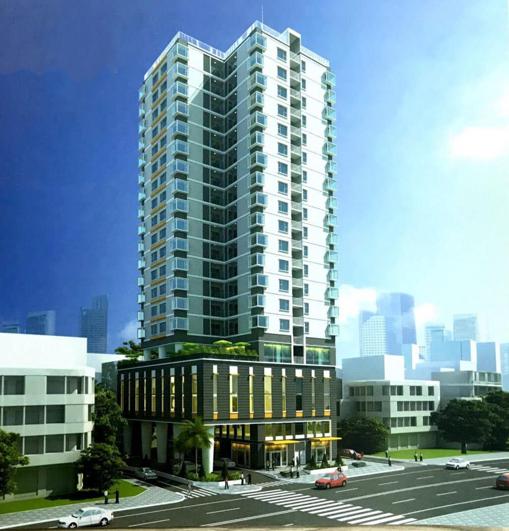 Phối cảnh tổng thể dự án  ResGreen Tower