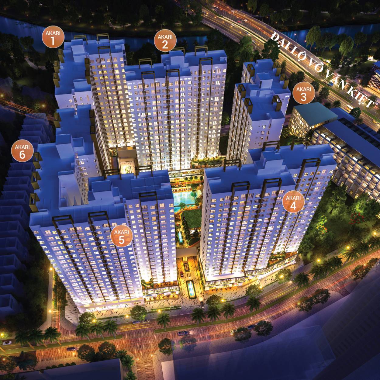 Phân khu Akari City Giai đoạn 1