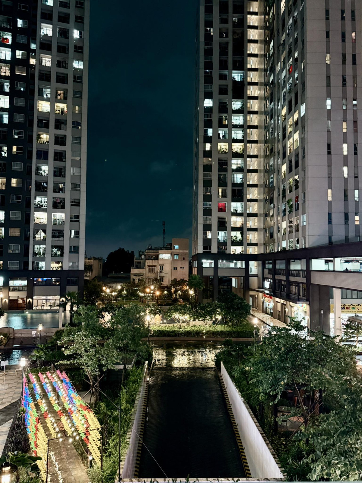 Cảnh nội khu bên trong dự án Richstar